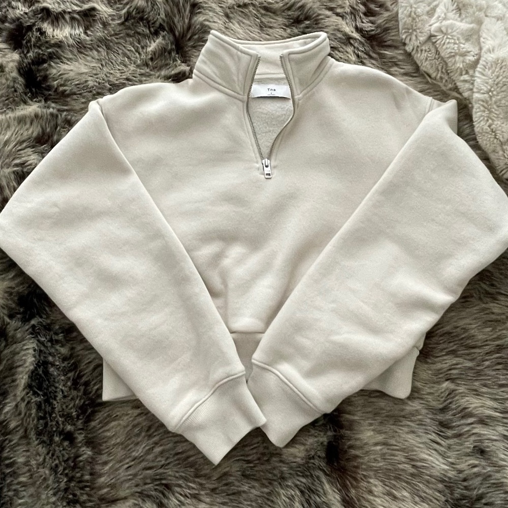 Aritzia COZYAF PERFECT 1/4 Zip